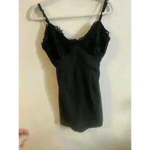 Superdown Black Mini Dress With Tie Back Size XS